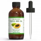 SVA ORGANICS 100% PURE COLD PRESSED PAPAYA SEED OIL 4 OZ (118 ML) VIRGIN/UNRE...