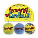 Yeowww My Cats Balls, 3 Balls per Pack Pack of 1