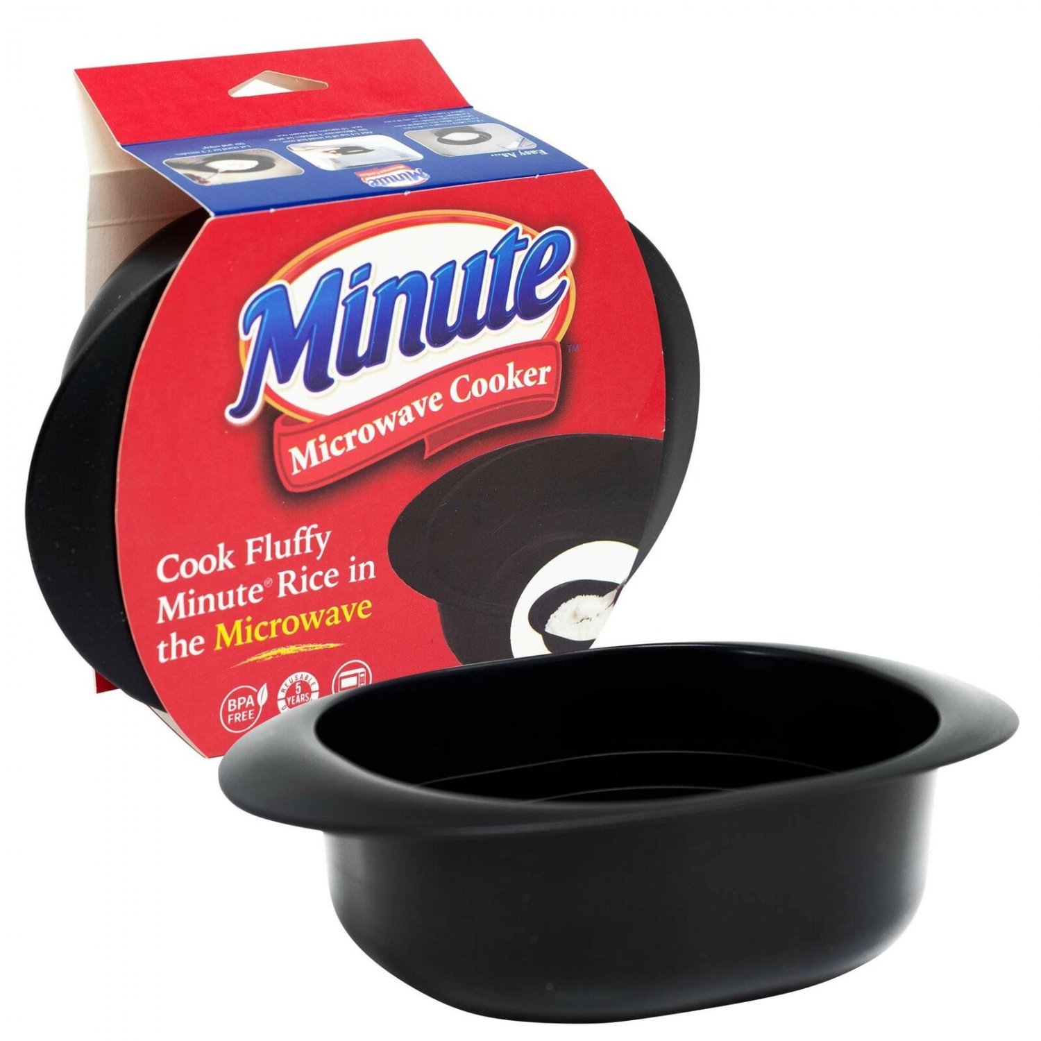 Minute Rice Rapid Cooker | Microwave Minute Rice Blends in Less Than 3 Minute...