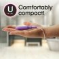U by Kotex Click Compact Tampons, Super Absorbency, Fragrance-Free,18 ct (Pac...