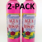 Agua De Rosas 8 Oz. Rose Water 2-PACK