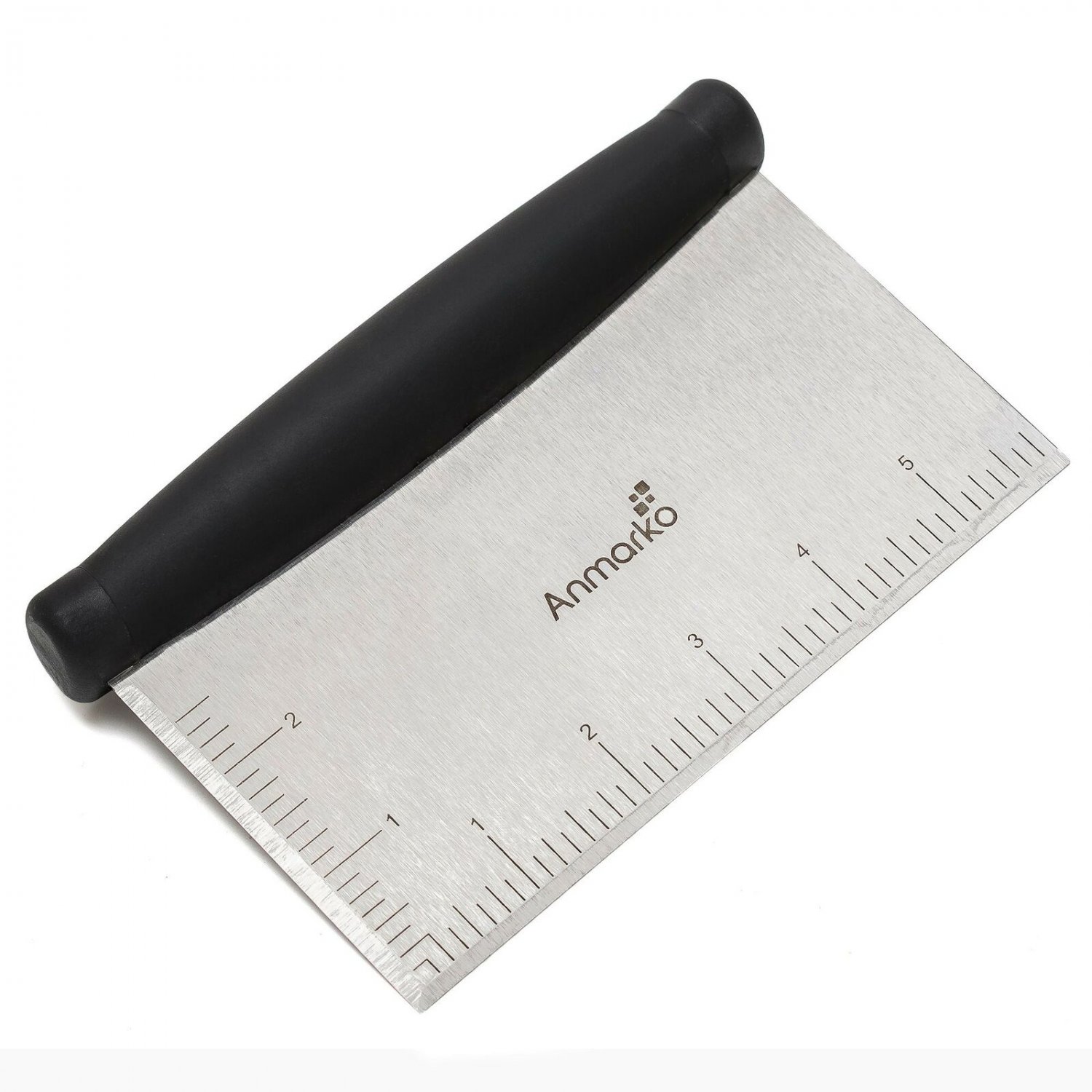 Stainless Steel Metal Griddle Scraper Chopper - Great&Acirc;&nbsp;as Dough Cutter for Bre...