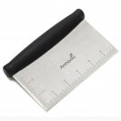 Stainless Steel Metal Griddle Scraper Chopper - Great as Dough Cutter for Bre...