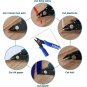 TDOK Wire Cutters Electronic Flush Cutter Internal Spring Cutting Pliers (Blue)