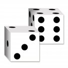 Beistle 54132 2-Pack Dice Card Boxes, 6-1/2-Inch by 6-1/2-Inch 1-Pack