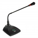 Desktop Gooseneck Wired Microphone System - Table Mounted Corded Voice Conden...