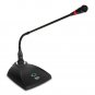 Desktop Gooseneck Wired Microphone System - Table Mounted Corded Voice Conden...