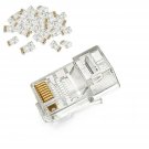 UGREEN RJ45 Connector 50 Pack Cat5E Cat5 Crimp Modular Connector Ethernet Net...