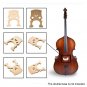 Andoer 1pc Replacement Part 3/4 Maple Bridge for Double Bass Contrabass Uprig...