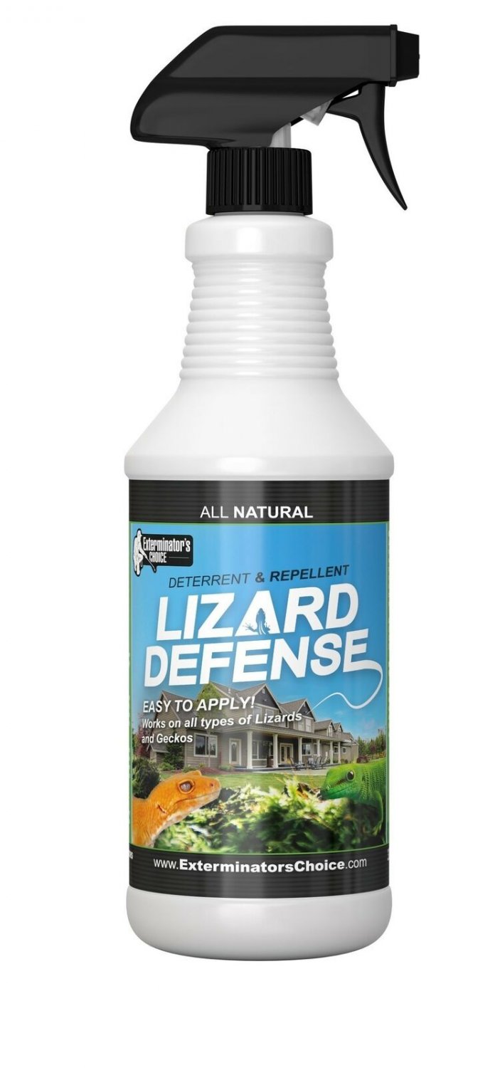 Exterminators Choice Lizard Defense Natural Repellent Spray 32oz|for Lizards ...