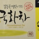 Organic Chrysanthemum Floral Tea Korean 40 Tea bags, Eyes, Insomnia, Fever