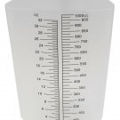 Healthstar Graduated Triangular Polypropylene Laboratory Container 32 ounce/1...