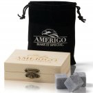 Premium Whiskey Stones Gift Set - Water Down Your Whisky? Never Again! Set of...