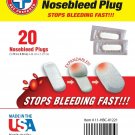 Be Smart Get Prepared Quick Seal Nosebleed Plugs. Stops Bleeding Fast, Non-St...
