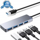 VANMASS USB Hub Adapter, 4-in-1 USB Splitter with 4 USB 3.0 Ports, High-Speed...