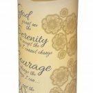Carson - Inspirational Decorative Serenity Prayer Flameless Led Candle