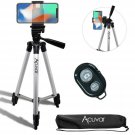 Acuvar 50" Inch Aluminum Camera Tripod with Universal Smartphone Mount and Wi...