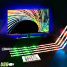 LED TV Backlight,ViLSOM Powered USB LED Strip Lights 6.56Ft for 40 to 60 Inch...