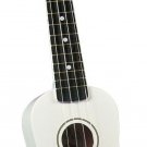 Diamond Head DU-109 Rainbow Soprano Ukulele - White