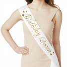 "Birthday Queen" Sash - 15th 16th 17th 18th 21st 22nd 25th 30th Birthday Sash...