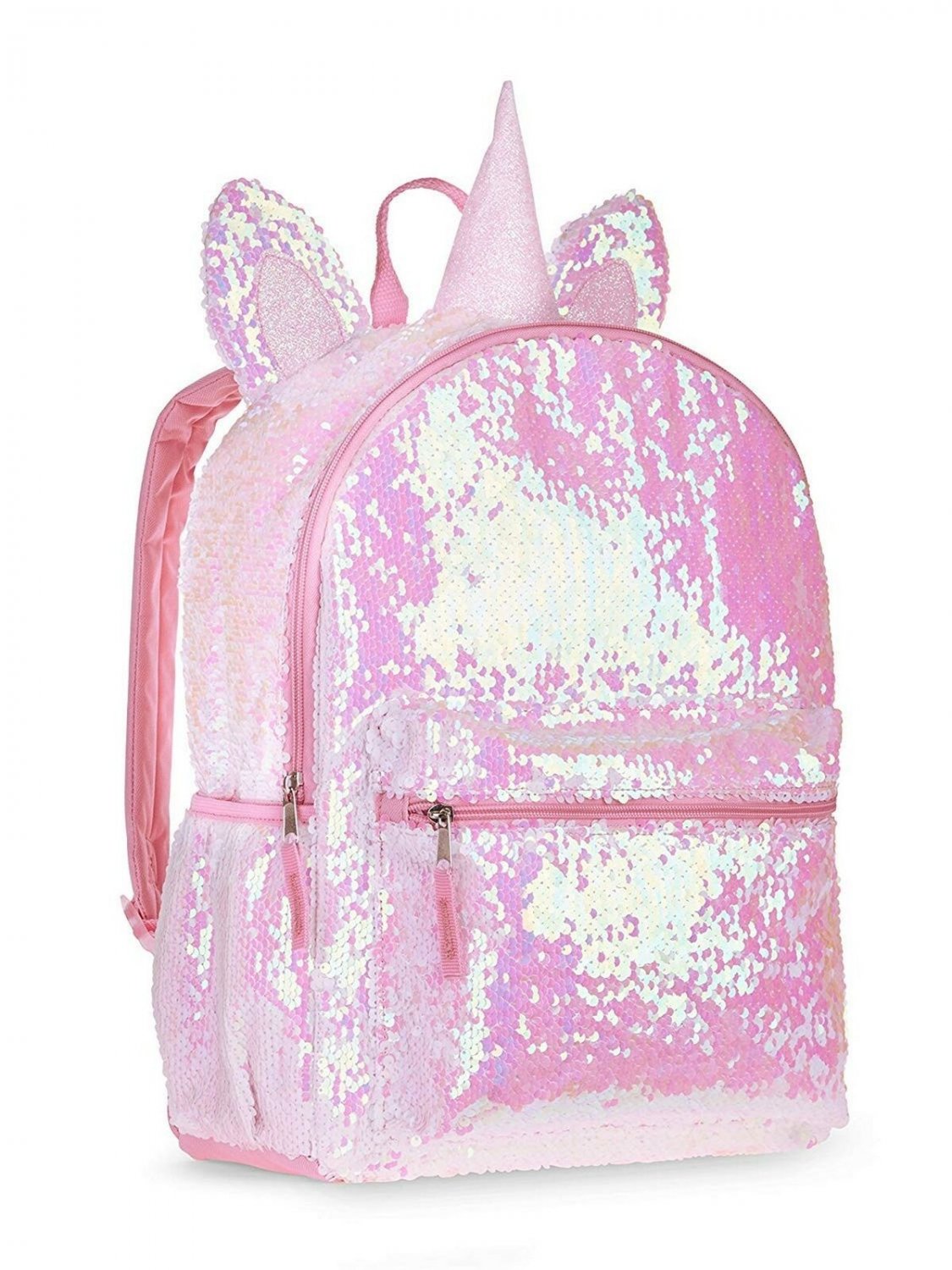 Unicorn 2 Way Sequins Critter Backpack 16