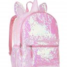 Unicorn 2 Way Sequins Critter Backpack 16