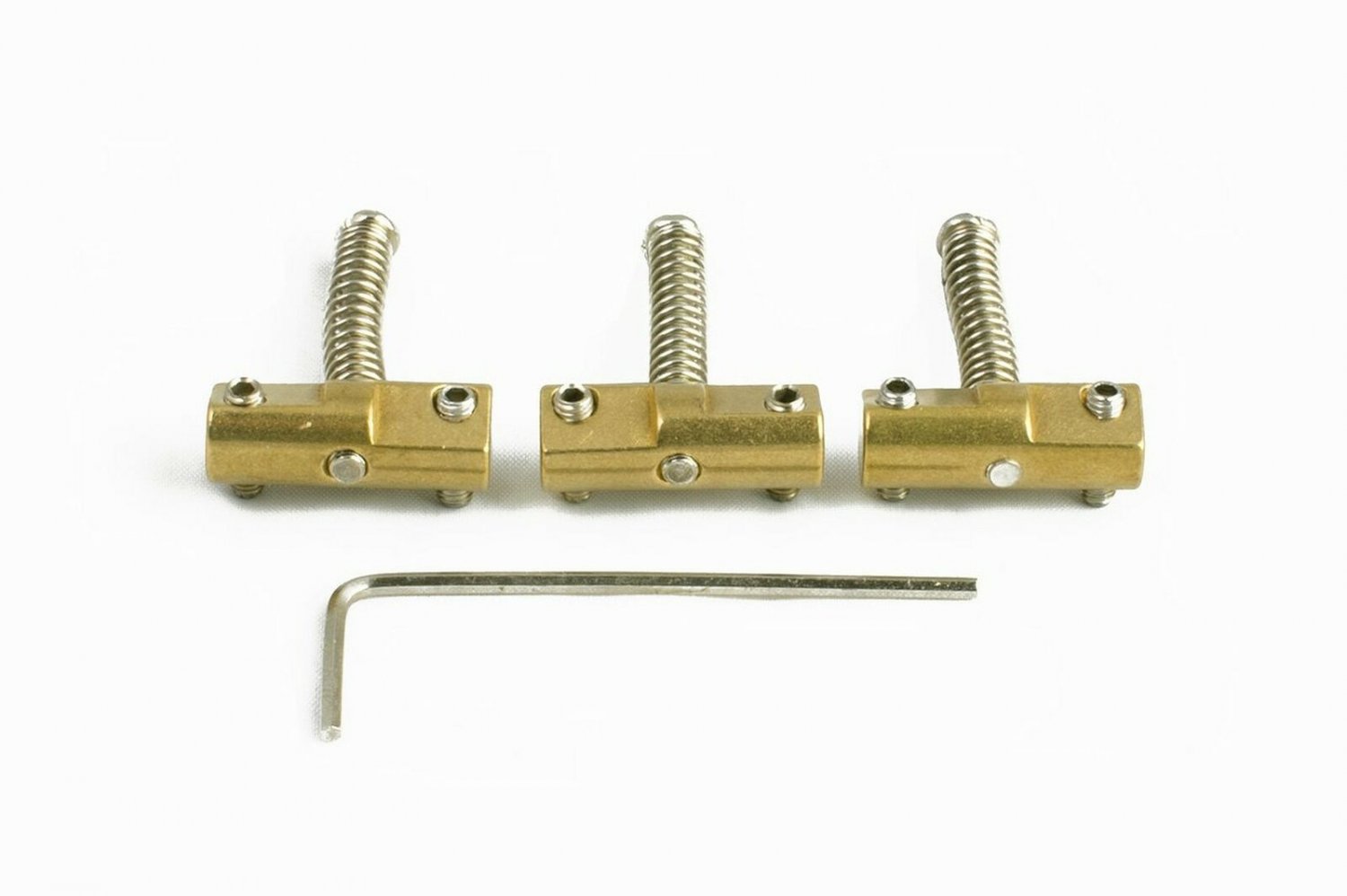 Compensated Telecaster Saddles - Brass