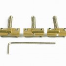 Compensated Telecaster Saddles - Brass
