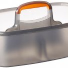Casabella Rectangular Storage Caddy, Graphite, 4 gallons - 62441