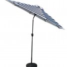 VMI Striped Umbrella, Large, Black