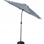 VMI Striped Umbrella, Large, Black