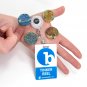 Buttonsmith Van Gogh Starry Night Tinker Reel Retractable Badge Reel - with A...