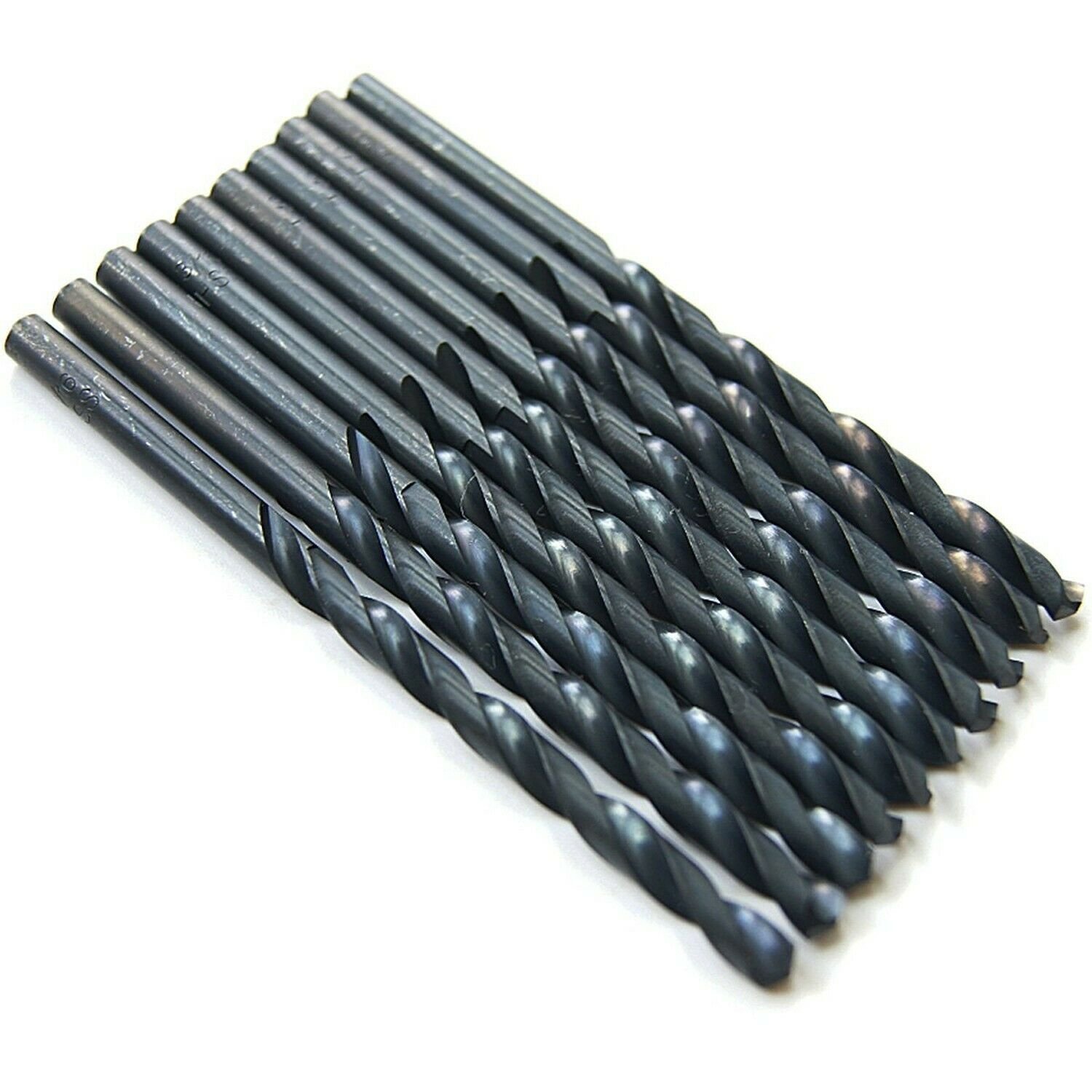 10PCS,7/32" Inch HSS General Purpose Heavy Duty Jobber Twist Drill Bits