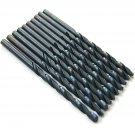 10PCS,7/32" Inch HSS General Purpose Heavy Duty Jobber Twist Drill Bits,Black...