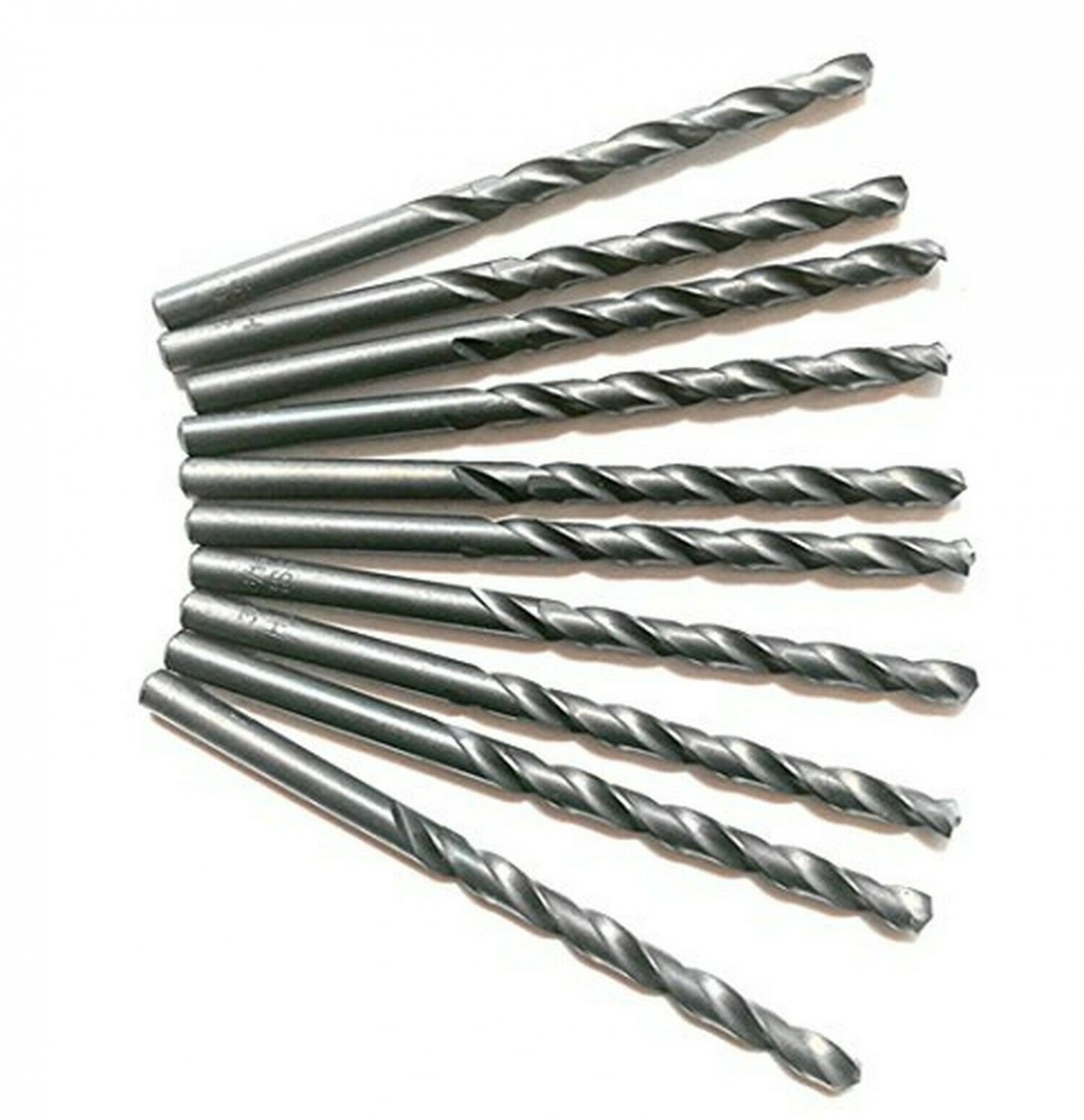 10PCS,7/32" Inch HSS General Purpose Heavy Duty Jobber Twist Drill Bits