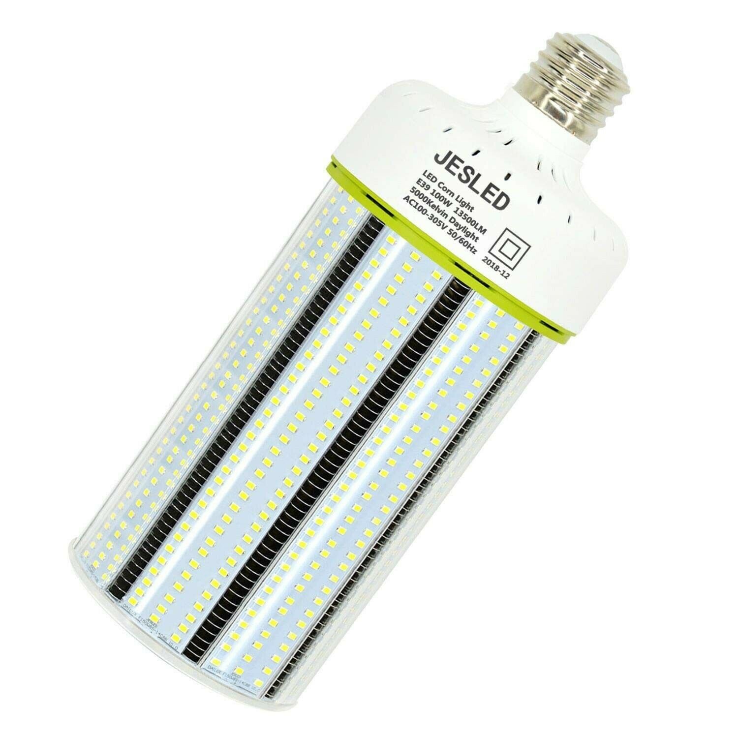 JESLED 100W LED Corn Light Bulb, E39 Mogul Base Corn LED Bulbs, 5000K Dayligh...