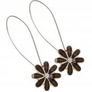 Cosmos 1 Pair Magnetic Flower Curtain Clips Tiebacks Holdbacks