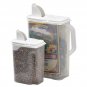 Buddeez 8 And 3.5-Quart Double-Pack Bird Seed Dispensing Set 8 and 3.5 Quart