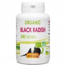 Organic Black radish 200 tablets 400 mg