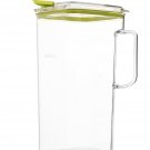 Komax Tritan Plastic Pitcher With Lid | 60-oz (1.8-quart) Water Pitcher With ...