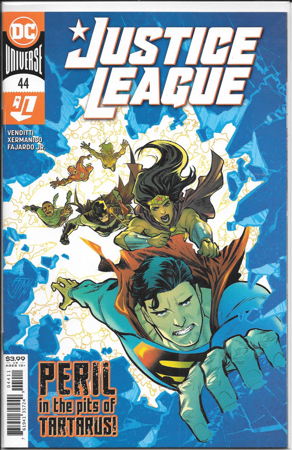 DC COMICS JUSTICE LEAGUE #44
