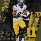 Antonio Brown Pittsburgh Steelers 2017 Panini Absolute Football card #50