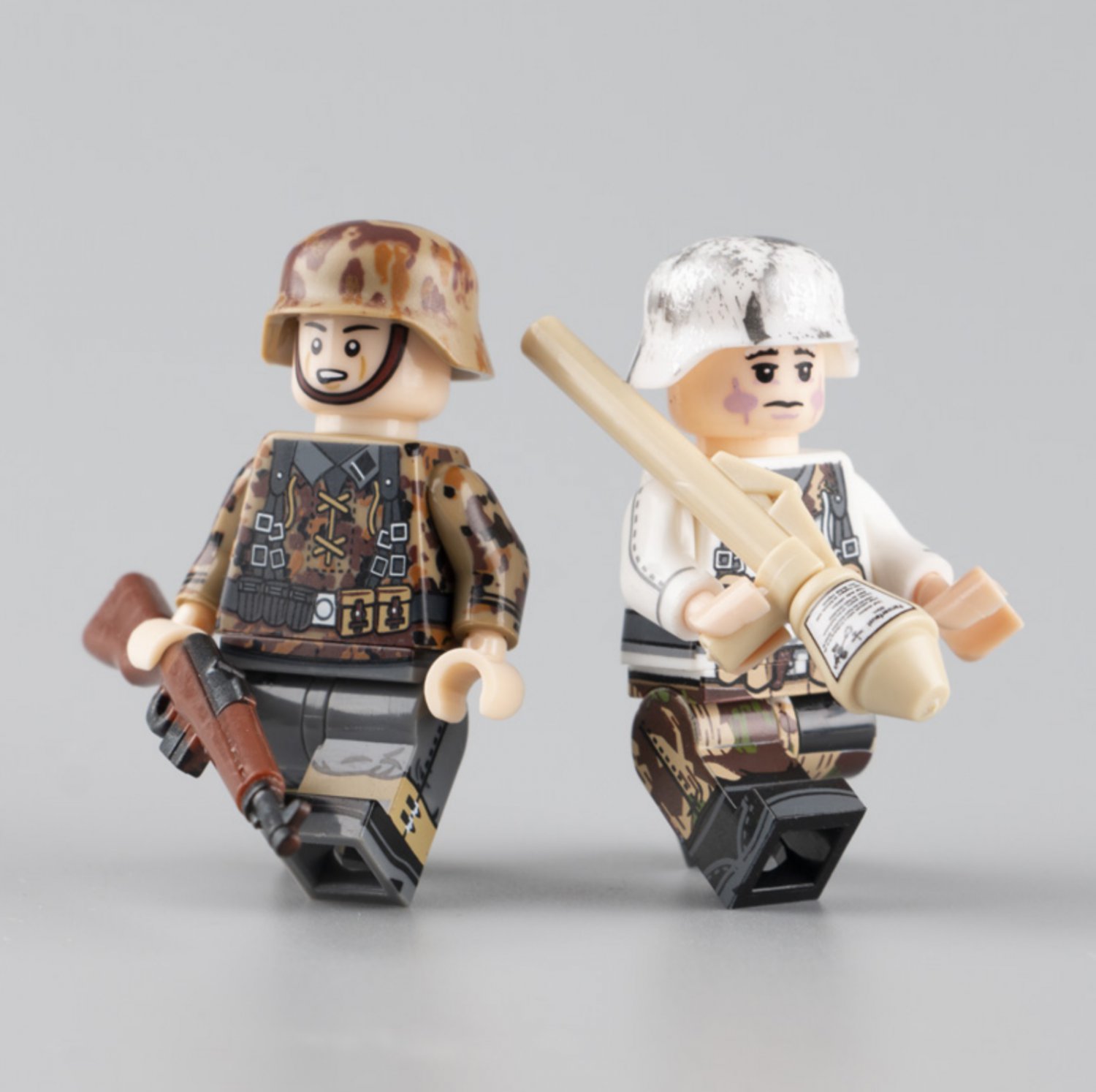 World War 2 Lego Mini figure German Military Soldiers WW2.