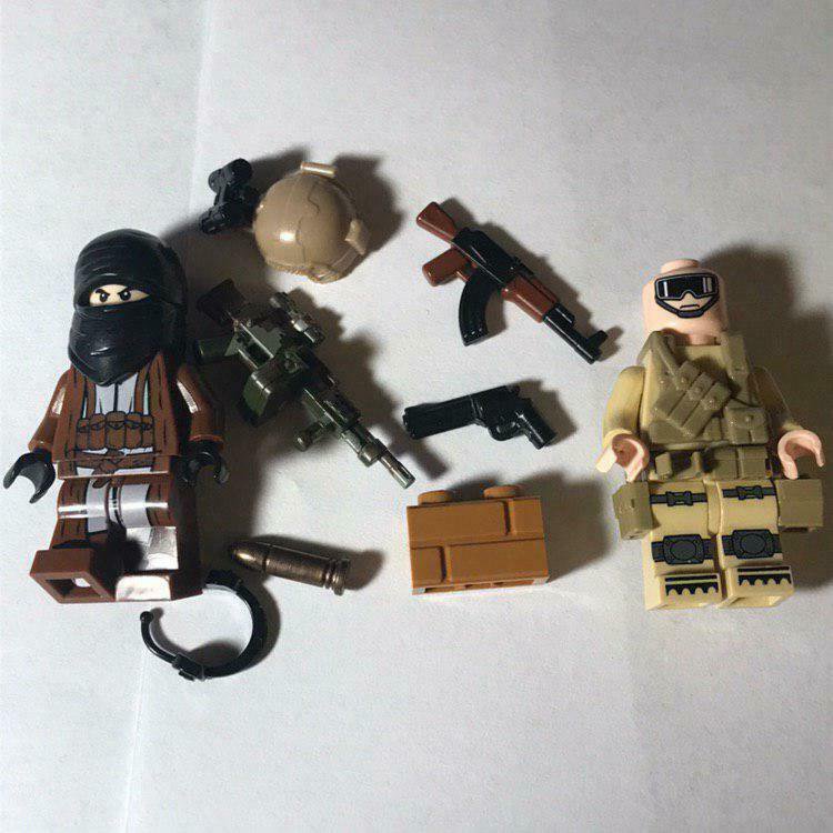 US Army Soldier Special Forces Lego Mini Figure Military Enemy