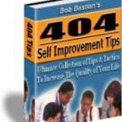 404 Self Improvement Tips
