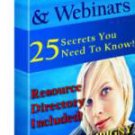 Teleseminars and Webinars