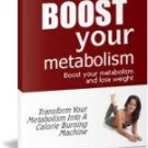 How To Boost Your Metabolism