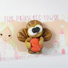 Clay Thanksgiving Bow Center Flat Back Cabochon, Deco Den, Embellishment, Supply for DIY Project
