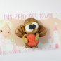 Clay Thanksgiving Bow Center Flat Back Cabochon, Deco Den, Embellishment, Supply for DIY Project