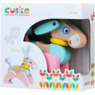 Wooden  interactivity toy constructor "Donkey Acrobat" Cubika